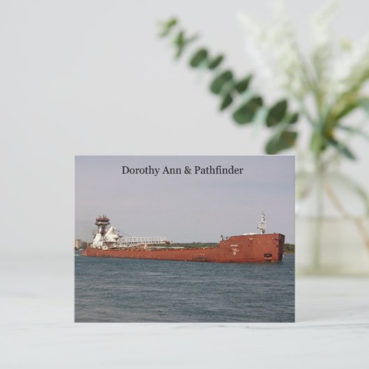 Dorothy Ann & Pathfinder Postkarte (Stehend Vorderseite)