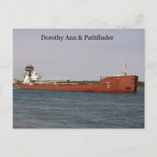 Dorothy Ann & Pathfinder Postkarte (Vorderseite)