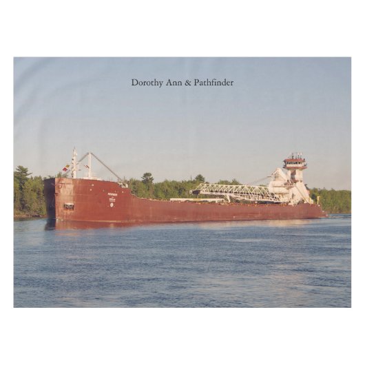Dorothy Ann & Pathfinder tablecloth Tischdecke (Vorderseite (Horizontal))