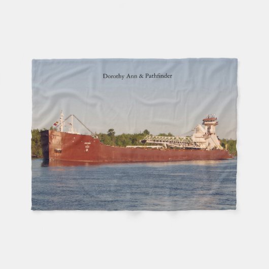 Dorothy Ann & Pathfinder Vlies-Decke Fleecedecke (Vorderseite (Horizontal))