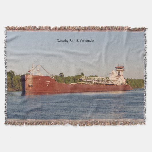 Dorothy Ann & Pathfinder werfen Decke (Vorderseite)