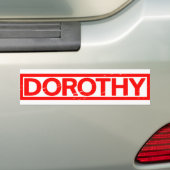 Dorothy Briefmarke Autoaufkleber (Auf Auto)