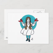 Dorothy: Der wunderbare Zauberer von Oz Postkarte (Vorne/Hinten)