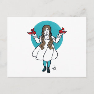 Dorothy: Der wunderbare Zauberer von Oz Postkarte