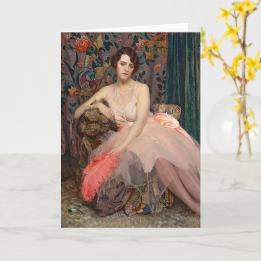 Dorothy | George Spencer Watson Karte (Gelbe Blume)