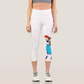 DOROTHY High Waisted Capris (Vorderseite)