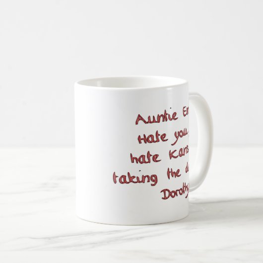 Dorothy Kaffeetasse (VorderseiteRechts)