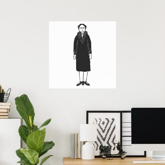 Dorothy L Sayers Poster (Heimbüro)