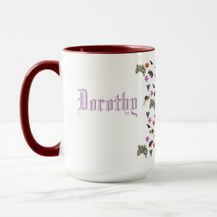 Dorothy, Name Logo für australische Wildtiere, Tasse