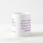 Dorothy Parker "ich Liebe Tasse eines Martinis" (Mittel)