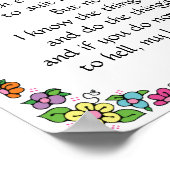 Dorothy Parker Quotation Poster von SRF (Ecke)