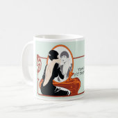 Dorothy Parker-Zitat Kaffeetasse (Vorderseite Links)