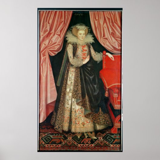 Dorothy St. John, Lady Cary, c.1614 Poster (Vorne)