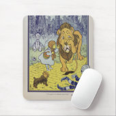 Dorothy und der feige Löwe von Zauberer von Oz Mousepad (Mit Mouse)