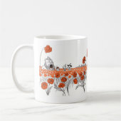 Dorothy und die Mohnblumen Kaffeetasse (Links)