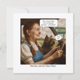 Dorothy und ihre Glanzzeiten Einladung