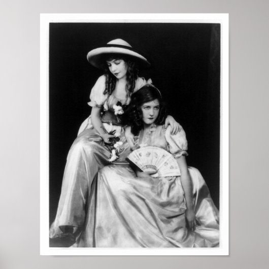 Dorothy und Lillian Gish Poster (Vorne)