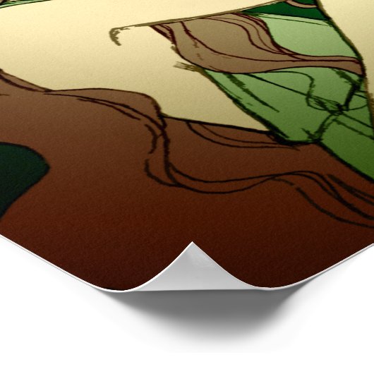 Dorothy und Ozma Poster (Ecke)