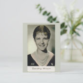 Dorothy Wilson Postkarte (Stehend Vorderseite)