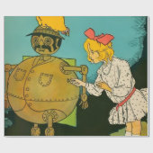 "Dorothy Wound Up Number 1" von John R Neill Geschenkpapier (Flach)