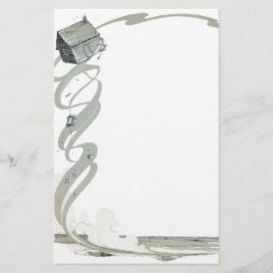 Dorothys Haus - der Wirbelsturm Briefpapier