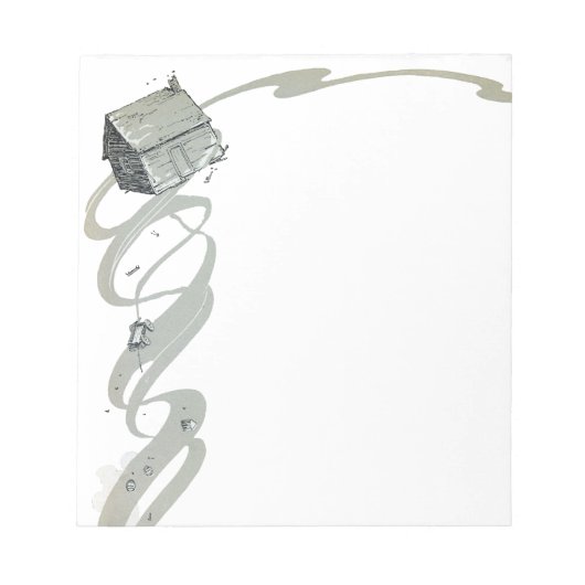 Dorothy's House - Der Zyklon Notizblock (Vorderseite)