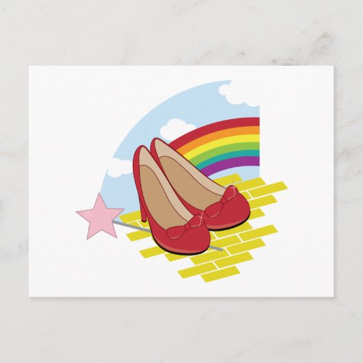 Dorothy's Shoes Postkarte (Vorderseite)