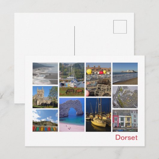 Dorset 2 postkarte (Vorne/Hinten)