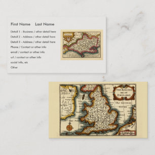 Dorset Dorsetshire Landkreis England Alte historis Visitenkarte