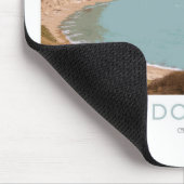 Dorset-Eisenbahnplakat Mousepad (Ecke)