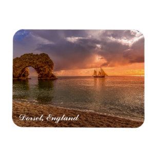 Dorset England Durdle Door Travel Foto Magnet