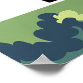 Dorset England Reiseplakat Poster (Ecke)