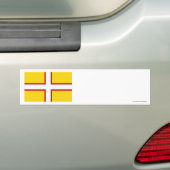 Dorset-Flagge Autoaufkleber (Auf Auto)