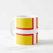 Dorset-Flagge Kaffeetasse (Vorderseite Links)