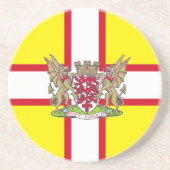 Dorset-Flagge Sandstein Untersetzer (Vorne)