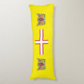 Dorset-Flagge Seitenschläferkissen (Vorderseite Vertikal)