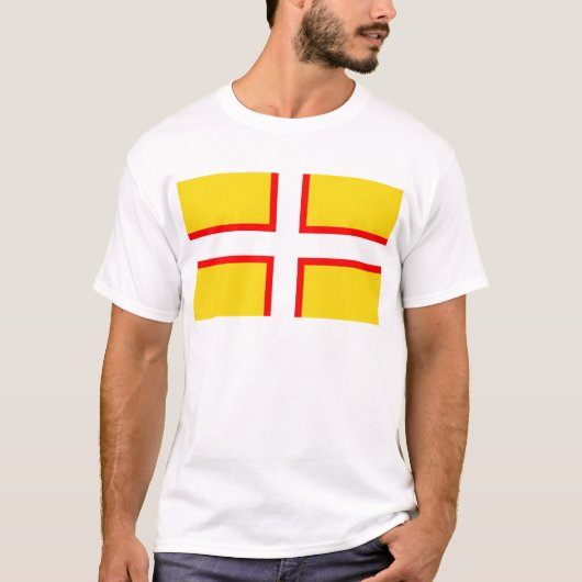 Dorset-Flagge T-Shirt (Vorderseite)