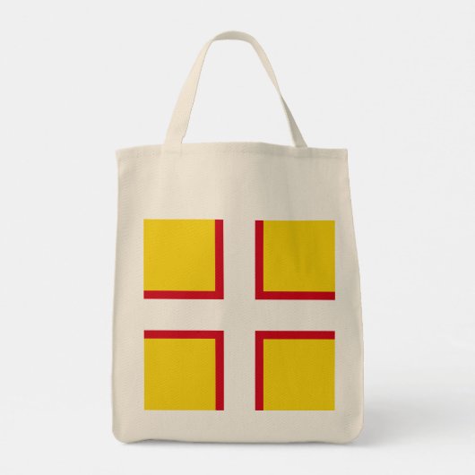 Dorset-Flagge Tragetasche (Rückseite)