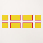 Dorset-Flagge Yogamatte (Vorderseite (Horizontal))