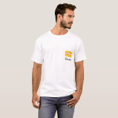 Dorset-Flaggen-T - Shirt (Vorne ganz)