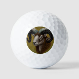 Dorset Horn Ram Golfball