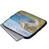 Dorset Man O'War Beach Notebook-Gehäuse Laptopschutzhülle (Vorne Knopf)
