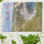 Dorset Man O'War Beach View Teetuch Geschirrtuch (Gefaltet)