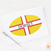 Dorset Ovaler Aufkleber (Umschlag)