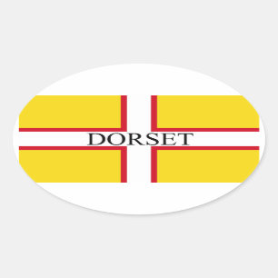Dorset Ovaler Aufkleber
