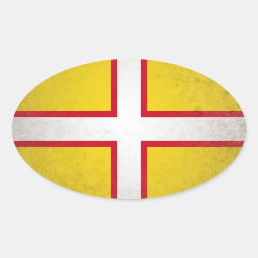 Dorset Ovaler Aufkleber (Vorderseite)