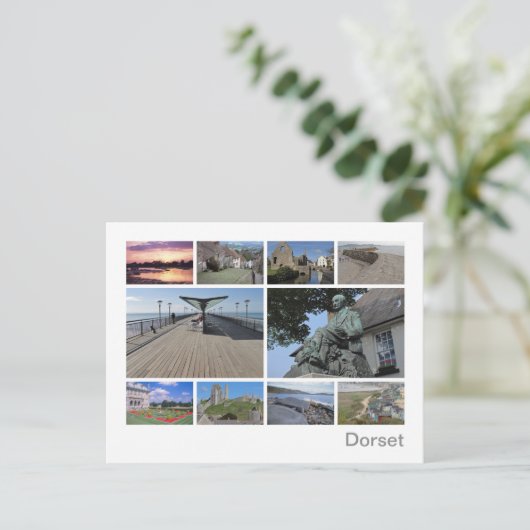 Dorset Postkarte (Stehend Vorderseite)