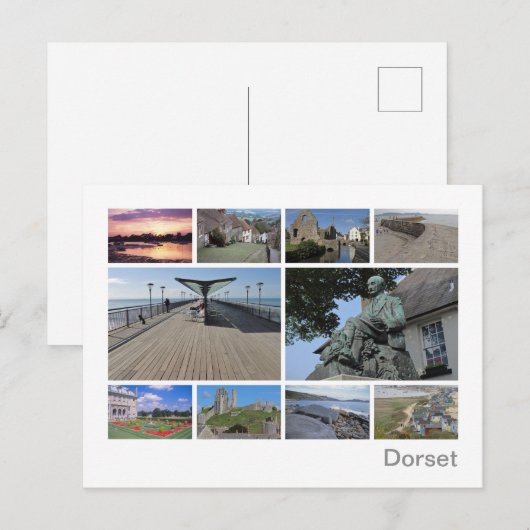 Dorset Postkarte (Vorne/Hinten)