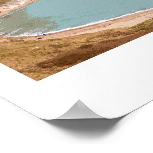 Dorset Railposter Poster (Ecke)