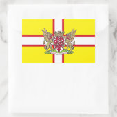 Dorset Rechteckiger Aufkleber (Tasche)